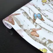 Butterfly Wallpaper Self Adhesive Shelf Liner Vinyl Wall Cover Bedroom Decor 32'