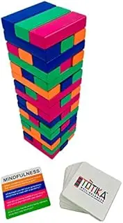 YEHUA! TOTIKA Mindfulness Game - A Therapeutic Stacking Promoting Mindfulness & Self-Care, Empathy & Self-Actualization for Teens & Adults
