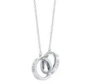 Tiffany & Co. Interlocking Circles Necklace In Sterling Silver