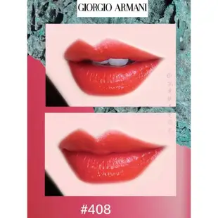 全新現貨 GIORGIO ARMANI 奢華絲絨訂製唇萃 GA唇釉 #209 #408 #214