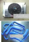 Aluminum Radiator + Shroud + Hose Kit for Holden Commodore VN VP VR VS V8 AT/MT