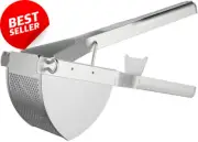 Stainless Steel Potato Ricer and Masher, Heavy Duty for Fluffy Mashed Potatoes