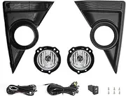 Fog Lamp Compatible With Toyota AGYA 2021 2022 DRL Daytime Running Lights Halogen Assembly Headlight With Cover Wires