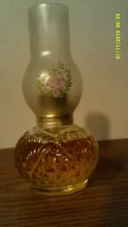 VTG 1973 AVON CHIMNEY LAMP COLOGNE MIST DECANTER-SONNET-NO BOX-FREE SHIPPING