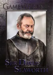 SER DAVOS SEAWORTH (Liam Cunningham) Game Thrones Season 8 (2020) BASE Card #34