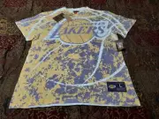Mitchell & Ness LA Lakers "Jumbotron Sublimated" S/S Tee (Yellow) T-Shirt Size L