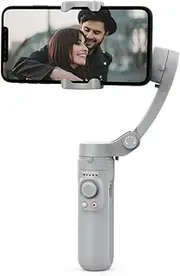 3-Axis Gimbal Stabilizer Fit for Smartphone Handheld Phone Video Record, Android iPhone Tiktok Vlog Cellphone Stabilizer(HQ3 Option2)