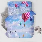 Lake Big Balloon 3D Printing Duvet Quilt Doona Covers Pillow Case Bedding Sets