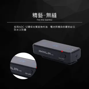 HANLIN 迷你無線電耳機式對講機 TLK1 台灣現貨 無線電對講機 業餘無線電 雙頻對講機 無線電 高增益天線