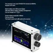SDR Receiver Touch Screen Wireless Receiver Industrial 50kHz‑2GHz 3.5in ECO