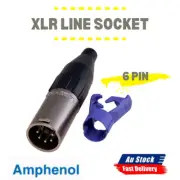 5 PIN XLR LINE PLUG ( AC5MJ ) AMPHENOL