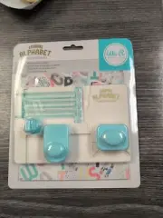 We R Memory Keepers Mini Alphabet Punch Board Create Letters & Numbers Crafting