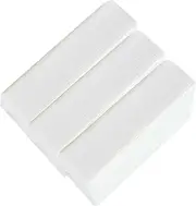 3 Pack of Paper Towels Strong Tissue Rolls Made of Natural Pulp White for Home Cafe Restaurant