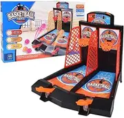 Desktop Arcade Mini Basketball Shooting Game Toy, 2 Players Tabletop Indoor Basketball Shooting Game for Kids, Desk Games for Office, Best Gift Idea for Boys and Girls