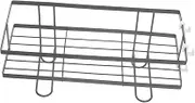 Cabilock Bathroom Shelf Over Toilet Iron Organizer Storage Rack Above Sink Shelf Space Saving
