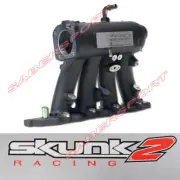 Skunk2 Pro Series Black Intake Manifold for 1999-2000 Civic Si / Del Sol VTEC