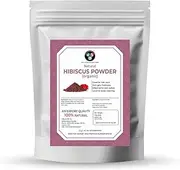 Aayuleubeda Badi Care ABC Hibiscus Powder Natural And Organic For Hair,Skin And Women's Health / 227G / (1/2 Lb) / 8 Ounces) - Resealable Zip Lock Pouch