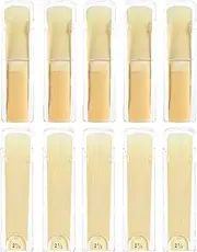 High Grade EB Alto Saxophone Sax Bamboo Reeds Strength 2.5, 10pcs/ Box Multicolor32 Strength 2.5