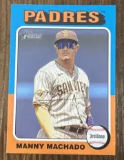 2024 Topps Heritage San Diego Padres Base Set No SPs 6 Cards Manny Machado