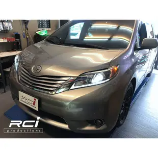 台灣 SONAR 製 TOYOTA SIENNA 11-14年 LED DRL 魚眼大燈組