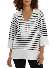 Nom Maternity Suki Stripe Maternity Sweater