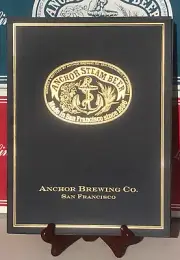 1999 Anchor Steam Presentation Folder - for Beer Class / Sales Brochures Sign SF
