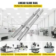 2Pcs SBR16 1000 mm Linear Slide Rail Guide with 4 SBR16UU Bearing Block