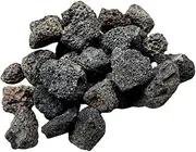 QUMIIRITY 1Bag Volcanic Stones for Aquariums Decorative Lava Rock Stylish Fish Tank Decoration Smooth Finish for Home Decor and Hydroponics
