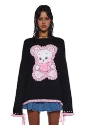 [Sugar Thrillz] Unbearably Cute Oversized Sweater