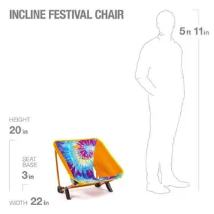 Helinox Incline Festival Chair 戶外椅 黑色 Black