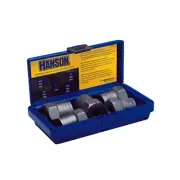Hanson 54125 Hanson BOLT EXTRACTOR SET 5PC 3/4"-1" W1/2" DRIVE