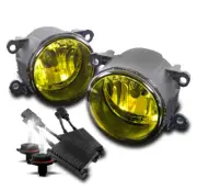 08-12 FOCUS/05+ MUSTANG/LINCOLN LS/07+ NAVIGATOR BUMPER YELLOW FOG LIGHT+50W HID (for: Ford)