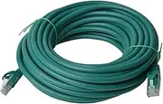 8Ware Cat6a Snagless UTP Ethernet Cable, 40 Meter, Green