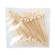 200pc Bamboos Toothpicks Disposables Fruit Skewer Creative Picks for Snacks