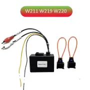 For Mercedes Car power connector Benz W211 W219 W220 Fiber Recoder Aux Optical Fiber Most CDS Box Cable E CLS SLK CL S Class amplifier adptor