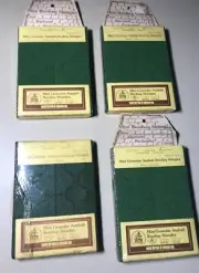 4X mini asphalt roofing shingles - FOREST GREEN 1:12 (pack covers 144 sq in)