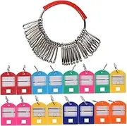 DIYEAH 1 Set Practical Portable Key Organizer with Key Tags for Home and Office for Warehouse