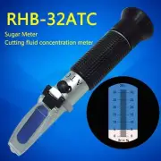 RZ Brix Refractometer 0~32% RHB-32ATC Optical Sugar Food Beverages ATC