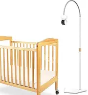 Baby Monitor Floor Stand Holder, Compatible with Multiple Baby Monitors and Other Cameras with 1/4 Screw Mount