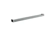 HOTWIRE Hotwire Heated Towel Rail Low Voltage - Single Square Bar 800mm Wide - Brushed