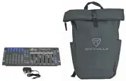 Chauvet DJ Obey 6 Compact Universal 6 Channel DMX DJ MIDI FX Controller+Backpack
