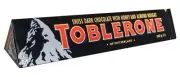 Toblerone Swiss Dark Chocolate With Honey & Almond Nougat, 360g/12.6 oz. Bar
