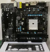 在飛比找露天拍賣優惠-二手故障/不良品 ASROCK/華擎 FM2A55M-DGS