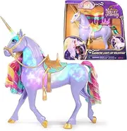 Unicorn Academy 6071157 Unicorn DollFtrRainbwLightUpWildstar, Multicoloured