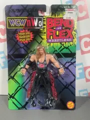 WCW Wrestling Marvel Toy Biz Toybiz Bend N Flex Kevin Nash Figure