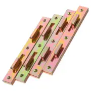 4 Pcs Bed Rail Fasteners Hooks Frame Adapter Brackets Attachment Hardware