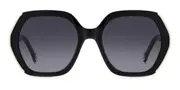 Carolina Herrera HER 0181/S 80S/9O Women’s Sunglasses Black Size 55
