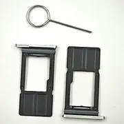 SIM Tray for Samsung Galaxy Tab S9 FE SM-X510 with SIM Eject Tool Silver