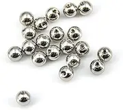 [OBYJCA] 20 Pcs Belly Bar Balls, Piercing Belly Button Balls Replacement, Tongue Bar Septum Ball, origin, Metal, 0