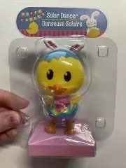 New Baby Chick Bunny Easter solar dancer Dancing Hatched egg bobble head toy!